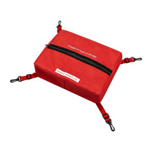 Water Day Deck Storage Bag with Insulated Interior and Top-Red
