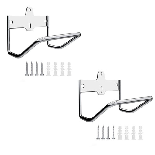 Support de Échelle Robuste pour Mur de Garage - Rangement pour Échelles, Poussettes et Chaises