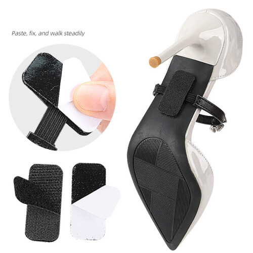 High Heel Retainer Straps Kleid-Schwarzer Schmetterlingsstil 2