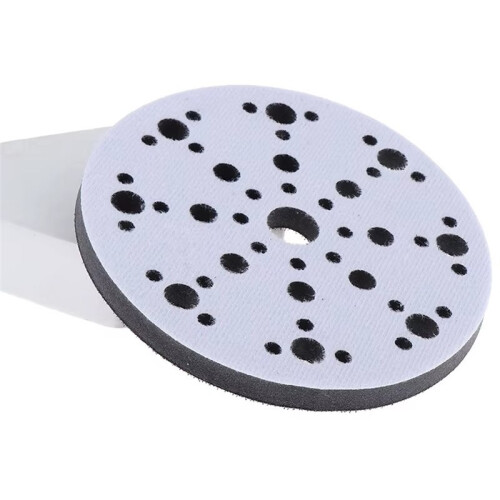 2pack 6Inch 150mm 49-Hole Soft Sponge Interface Pad for Sanding Pads Hook Loop Sanding Discs Sander Backing Pads Buffer
