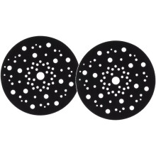 2 Sztuki 6 Cali (150 mm) Ultra-Cienka Podkładka Ochronna do Powierzchni dla Podkładek Szlifierskich i Dysków Szlifierskich z Rzepem