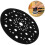 2pcs 6 Inch(150mm) Ultra-Thin Surface-Protection Interface Pad for Sanding Pads and Hook&Loop Sanding Discs 3