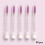 Lash Brush Applicators Makeup Tools Eyelash Brush Tubes with Crystal Lash Mascara Eyebrow Comb Container C 2
