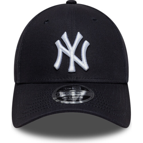 New Era New Era Mens 9FORTY Side Script NY Yankees MLB Baseball Cap - Navy 1