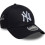 New Era New Era Mens 9FORTY Side Script NY Yankees MLB Baseball Cap - Navy 3