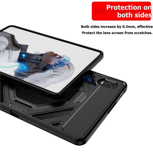 For Nubia Red Magic 5 PRO Gaming Tablet Case Full Coverage Protective Case Shockproof Anti-Scratch Case White 1