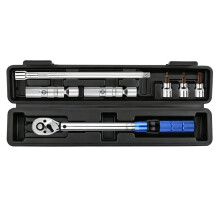 Juego de Llave de Torque de 3/8 Pulgadas 10-60 N.M con Barra de Extensión Larga 14mm 16mm Enchufes de Bujía Socket T20 T30 T40 Bit Socket A
