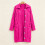 Womens Cable Knit Cardigan Sweaters Oversized Collar Long-Red M 7