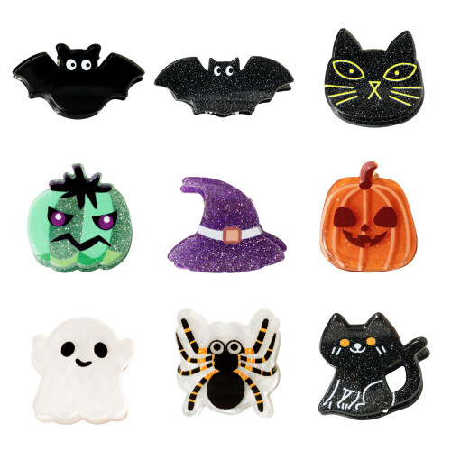 Halloween-Kostüm-Hexenhut-Haarspange mit glitzerndem-8 1