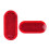 8Pcs Red Interior Door Panel Warning Light Cap Reflector for  Beetle Caddy  6Q0947419 7