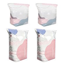 Sacs de rangement transparents sous vide pour-ML pack de quatre