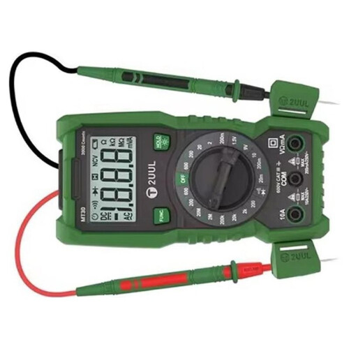 2UUL MT30 Auto-Reset SmartT Digital Multimeter High Accuracy Tester for Electronics Repair Work Multimeter 2