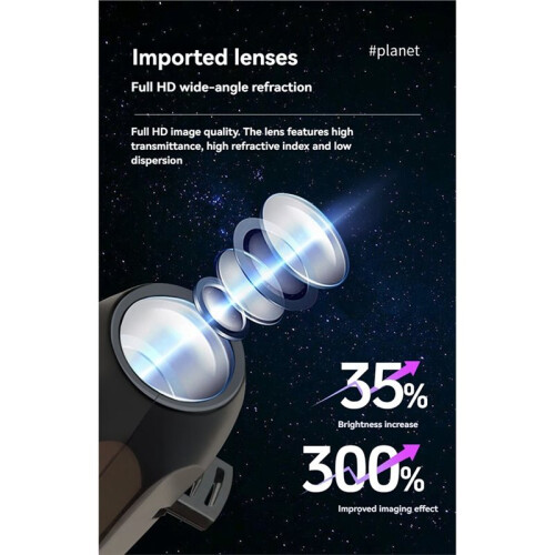 Christmas Projector LED Projector Night Light Plug and  Hd Star Projector for Bedroom Ceiling B 2