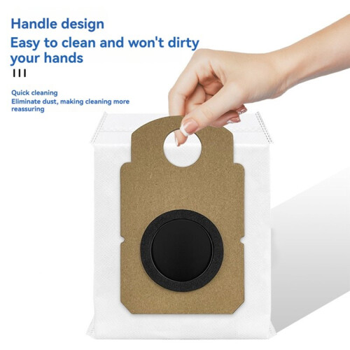Dust Bag for  V10 Optic+Auto-Empty Dok Large Capacity Replacement Dust Collection Bags 9PCS 1