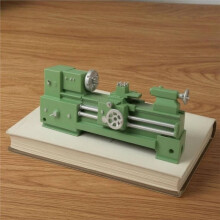 Miniature Lathe Model Metal Scale Lathe Display Piece Compact Portable