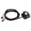 DIY Desktop Power  for Computer Tower Dual USB  Power Reset Button Audio/Microphone Jack Power Reset Button 2