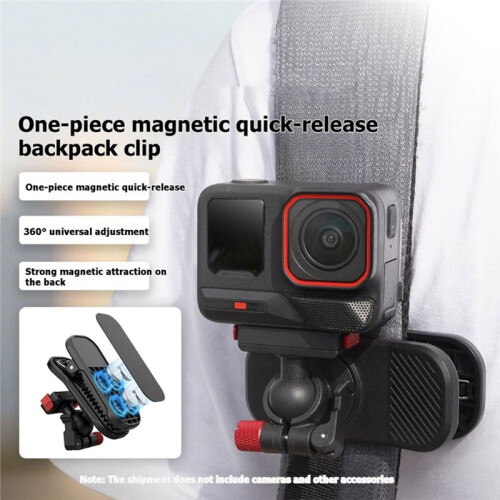 Backpack Shoulder Strap Clip for  Ace/Ace Pro/2/X5 Vlog Photography Holder Camera Clip Bracket Accessories 1