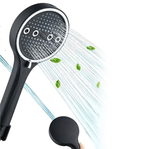 Handheld Shower  with Hose, 6 Spray Settings, High Pressure, Rain, Pulse, Boost, Spray, Mix, Modes 2