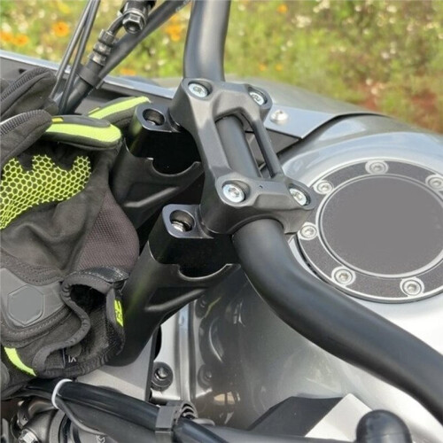 Handlebar Riser Spacers Handlebar Heighten & Rear Mount Adapter Steering Stem Riser for  NX400 NX500 2026 2