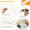 Varão de Closet Oval Ajustável de 18 A 40 Polegadas, Barra de Pendurar Guarda-Roupa com Suportes de Extremidade de 1 Polegada de Diâmetro 5