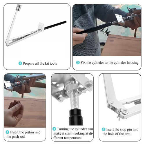 2PCS Abridor de Ventilação de Teto Automático para Estufa - Kit de Ventilação Automática Sensível Ao Calor Solar 2