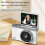 Câmera Digital 4K HD para Crianças Câmera de 48MP Autofoco Câmera de Vlogging 2.4 Polegadas Retro Moda Filmadora Portátil A 7