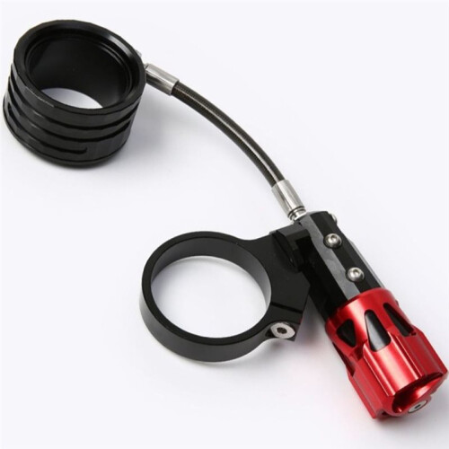Universal Rear  Pre Load Adjustable Ring Modified Aluminum Alloy Cylinder Accessories Red 1