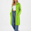 Womens Cable Knit Cardigan Sweaters Oversized-Light Yellow S 10