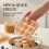 4Pcs 9-Grid Cookie Shape Plastic Mold with Lid Reusable PP Maker Tray for Cold Drinks Whisky Bar Kitchen Accessories 4
