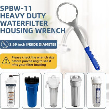 Metall-Wasserfilter-Schlüssel, 3,69" ID, Schwerlaststahl, für Pentek OmniFilter American Plumber GE GX-Serie