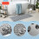 Eco-Friendly Non Slip Bath Mat with Suction Cups for Bathroom Safety 5