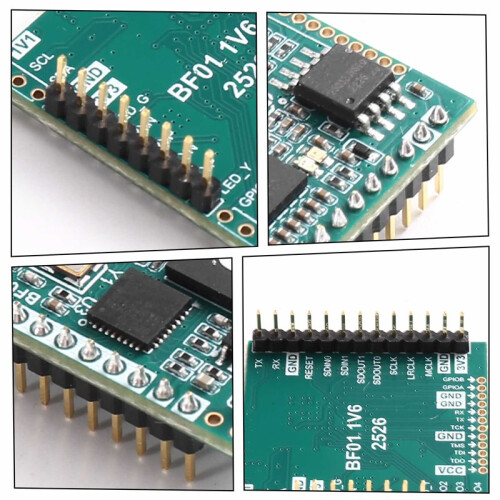 Audiocom AES67 Audio-Netzwerkübertragungsinterface-Modul BF01 2X2 4x4 1