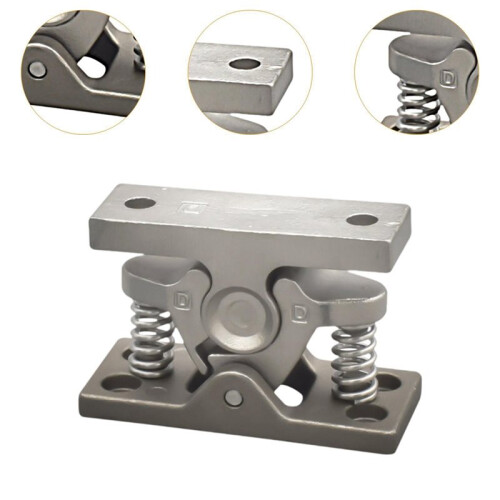 RV Door Catch Double Roller Heavy Duty Spring Loaded Door Catch for Travel Trailers and Vehicles 1