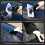 Highly Efficient Electric Multifunctional Plastic Handheld Window Scrubber Rechargeable Door Window EU Plug 6