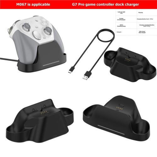 New Wireless Game Controller Charging Station for  G7 Pro Gamepad Chargers Base Fast Charging Dock Station 2