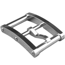 Premium Stainless Steel Belt Buckle for Men'S Belts, Solid Metal Detachable Pin Buckle Design A