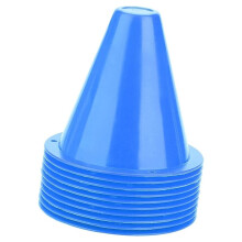 10 Pièces Cônes de Marquage pour le Roller, le Football, L'Équipement D'Entraînement D'Agilité B