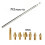 3D Printed Hot Melt Nut Embedded Insertion Tips for Quicko T12 Soldering Iron Heat Set M2-M8 3D Printed Part 3