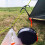 Metal Camping Hook for Small Cookware Bags with Middle Hole, 10