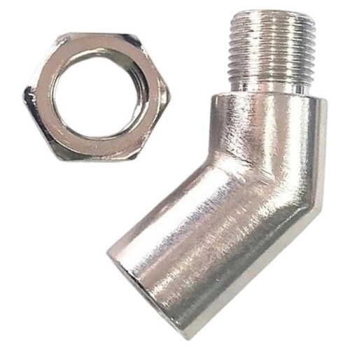 Precision-Crafted M 18 X1.5mm Extender 135 Degree Bung Extension Spacer for Secure Connection 1