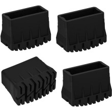 4pcs Rubber Feet for Ladders Feet Ladder Foot Cover Rubber Ladder Feet Foot Caps for Step Ladders 25x63mm