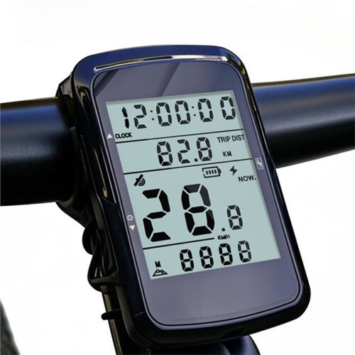 Computador de Bicicleta Sem Fio À Prova D'Água Tela de 2,4 Polegadas Velocímetro Odômetro ANT+  5.0 para Ciclismo 2