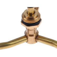 1Pc 3 Arm 360Automatic Rotary Whirling Sprinkler Garden Lawn Irrigation Watering Nozzle Spray Rotating Brass Sprayer