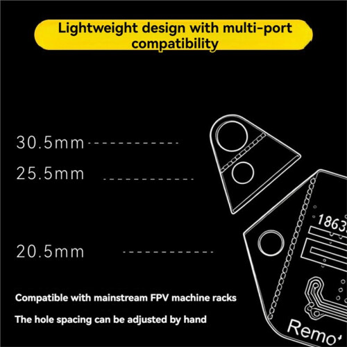 FPV RID Module Remote ID Module 2.4G WIFI  5.0 Long Range FPV Drones Identification Code Broadcasting Module