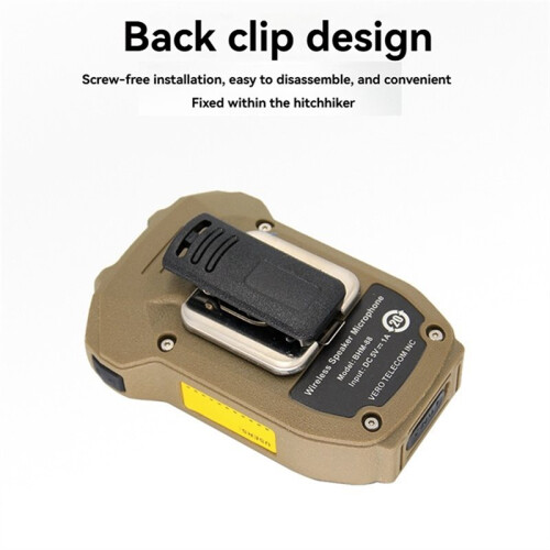 Microfone Sem Fio  BHM-88 com Display de 1,44 Polegadas para VR-N7600 VR-N7500 VR-N76 VR-N75 Walkie Talkie 2