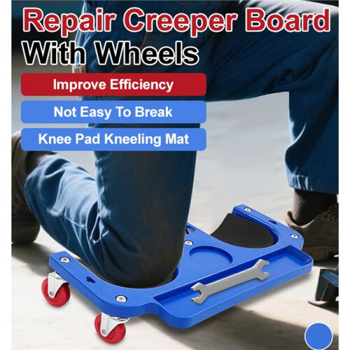 Portable Garage Workshop Knee Pad Creeper with Universal Wheels for Garage Workshop Maintenance 2