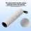Microfiber Roller Brush and Sponge Filter Replacement Set for  Art Station Pod Floor Washer 2