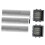 Microfiber Roller Brush and Sponge Filter Replacement Set for  Art Station Pod Floor Washer 3