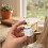 6 Pack Seagull Mine Button Keychain Set with Type-C Charging Cable Mechanical Click Fidget Desk Toy Portable Stress 6