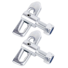 2pcs M12 Heavy Duty Stainless Steel Drop Locks for Trailers and Trucks